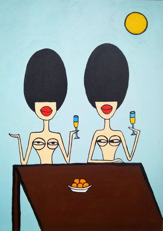 Our tits celebrate the holiday