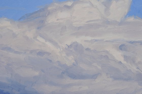 Evening Clouds over the Roches de Mariol