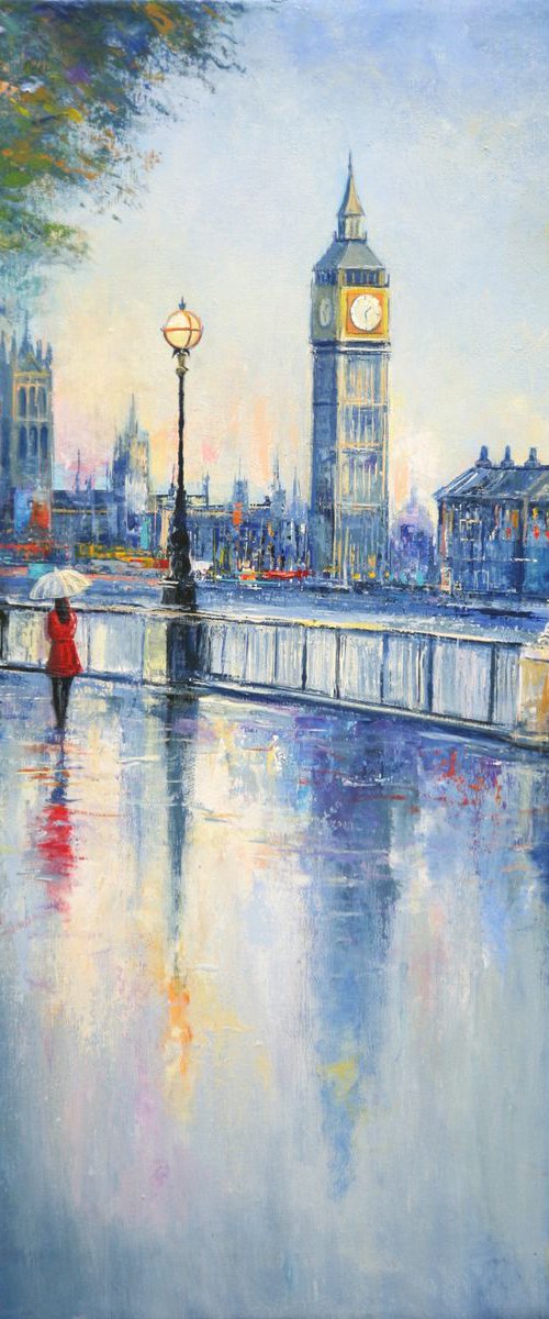 Rainy London by Behshad Arjomandi