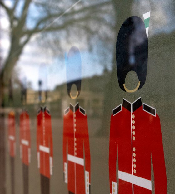 Soldiers of Buckingham Palace (LIMITED EDITION 2/20) 12" X 18"