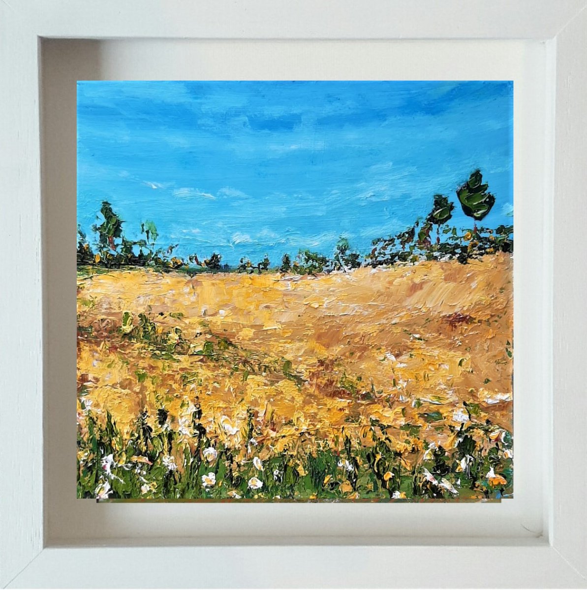 Summer Fields of Gold by Niki Purcell - Irish Landscape Painting