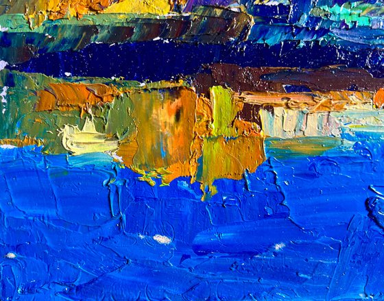 Overlooking the City River