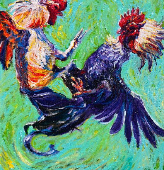 Fighting Roosters