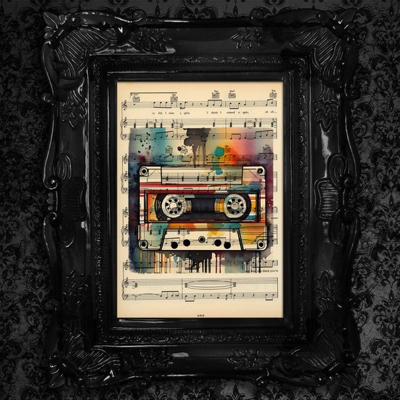 HiFi Retro White MixTape