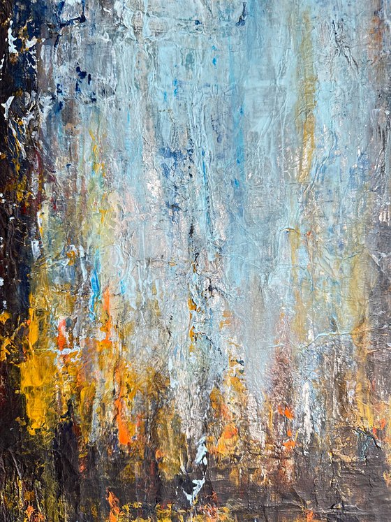 Abstract in Blue