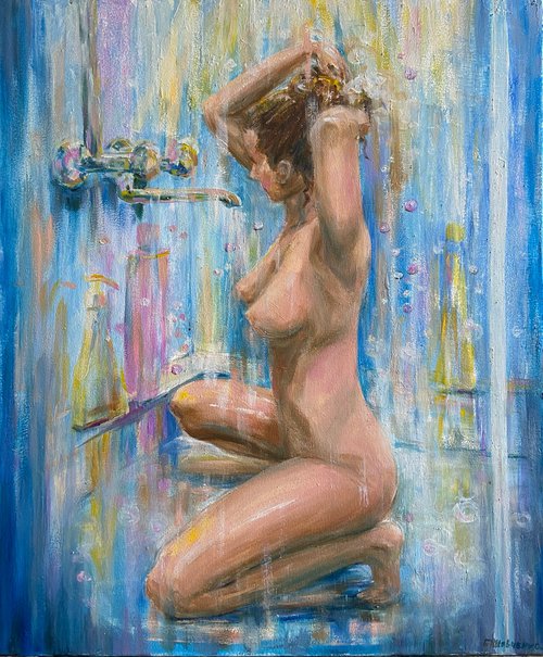 Bather by Galyna Shevchencko