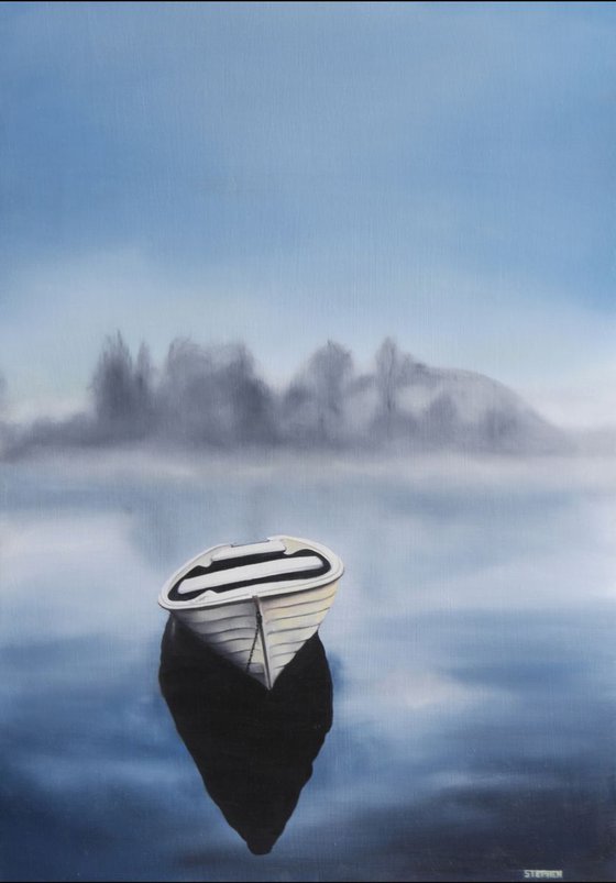 Boat On A Lake