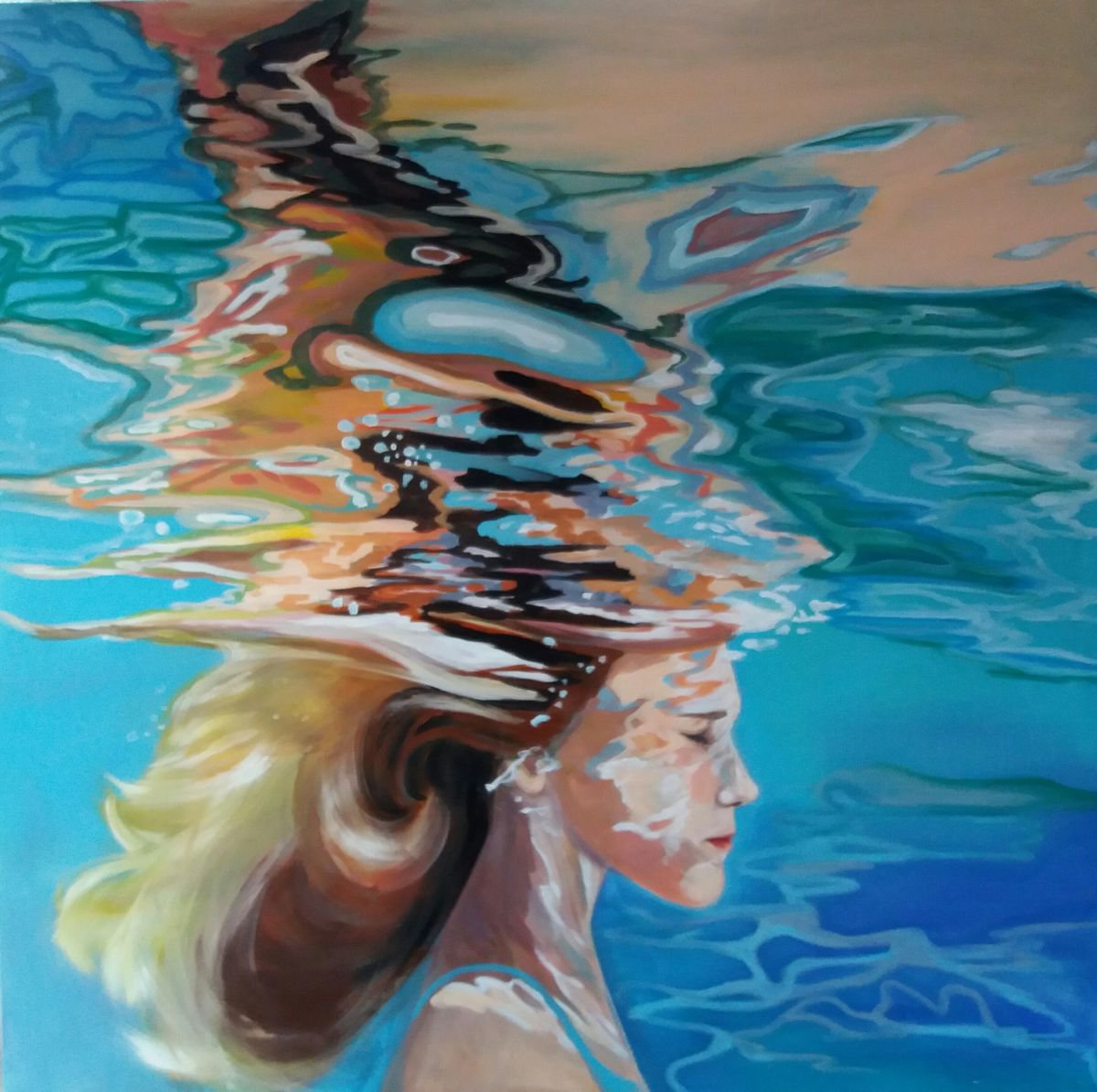 Underwater - 3 by Nadya Peovska