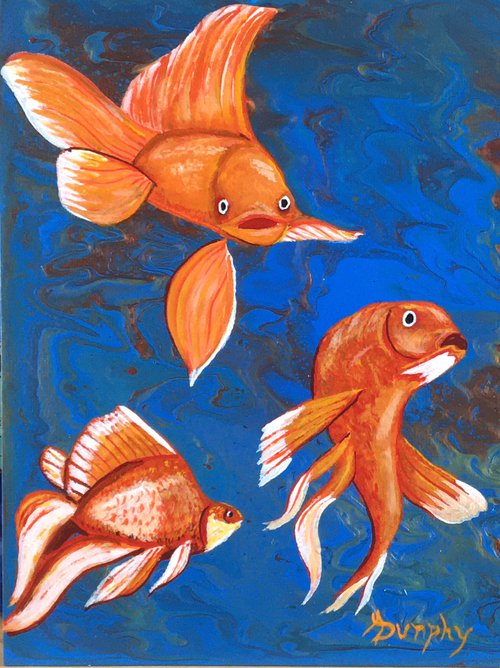 Goldfish by Dunphy Fine Art