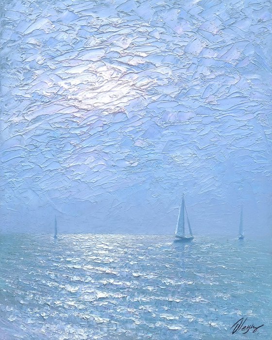 Silver sea
