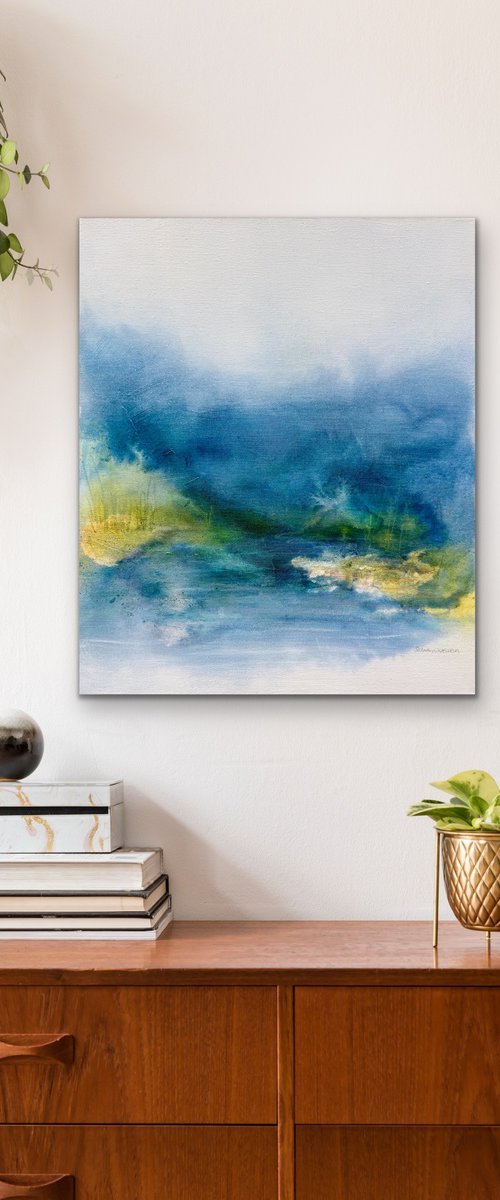 Deep Blue Serenity II by Kirsten Schankweiler