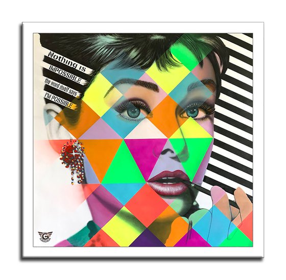 Audrey Hepburn Romance of dimensions