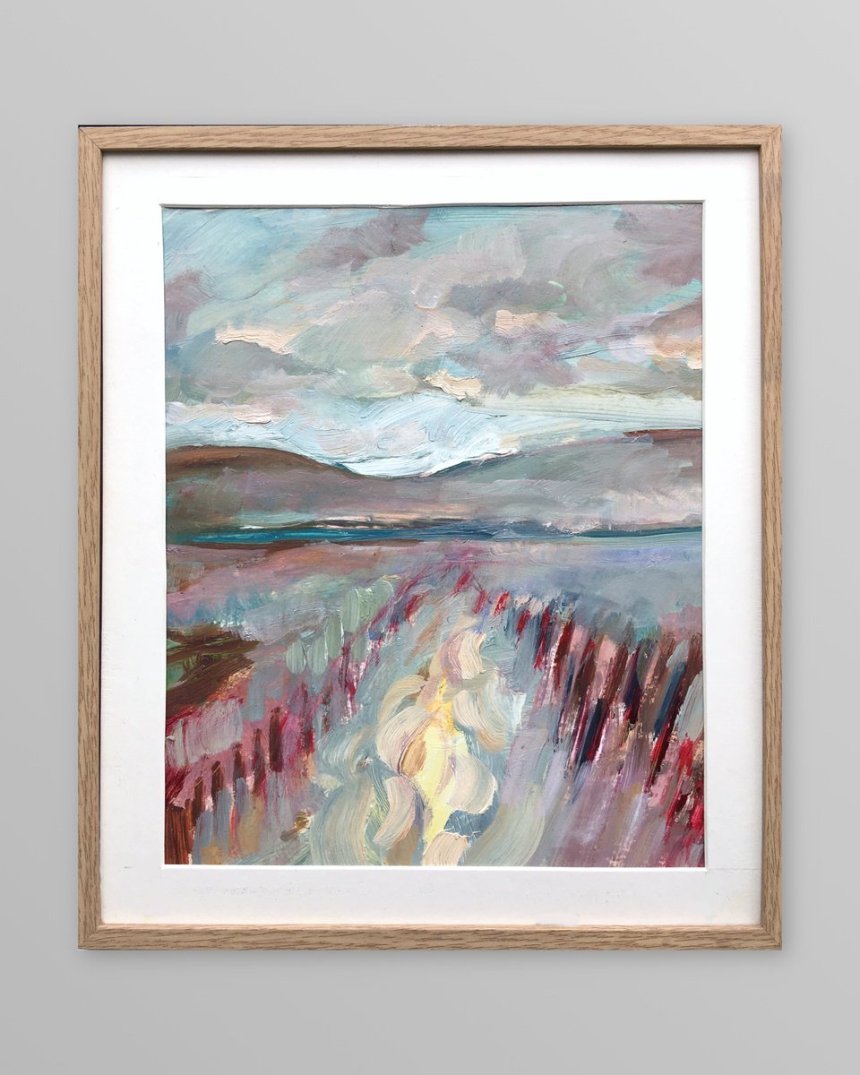 Falling Light By Guy Pickford, 12 X 15, Artwork For Sale On Artfinder