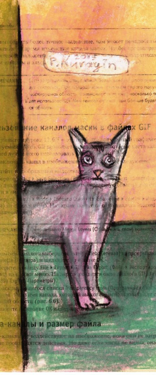 Lonely cat by Pavel Kuragin