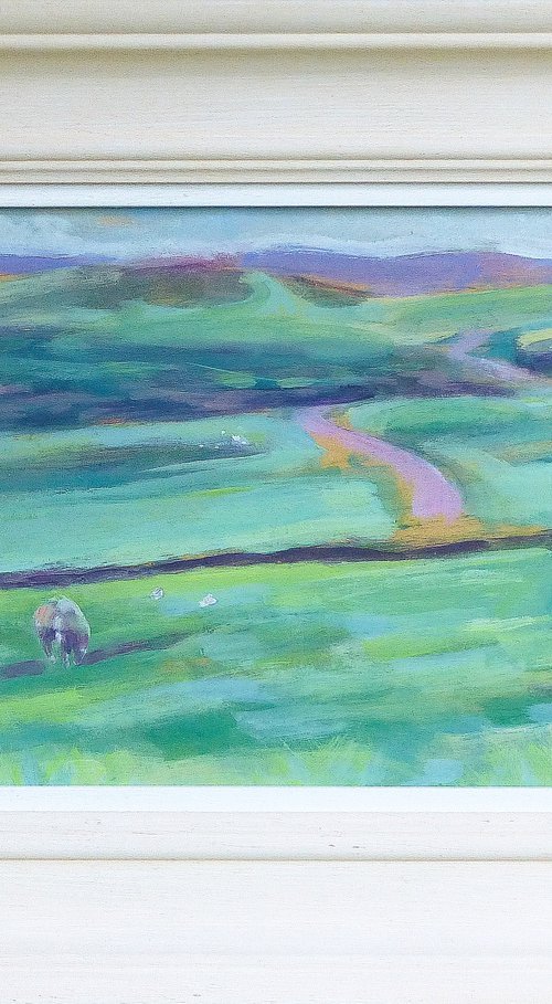 Northumberland landscape by Alexandra Morris