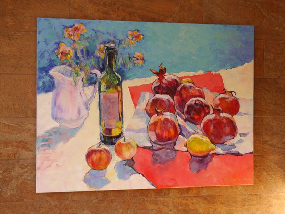 Pomegranates and Red Dry