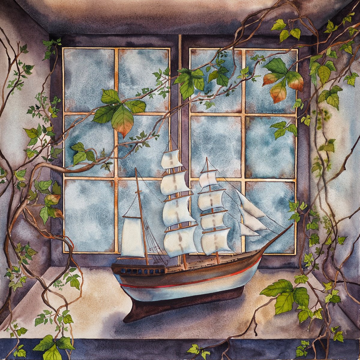 Impressionistic Watercolour , Don
