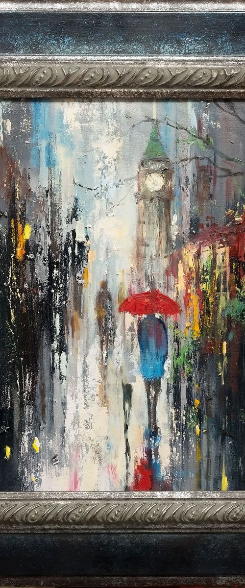 'Evening stroll in Westminster' by Ewa Czarniecka