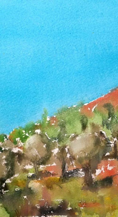 The Mountainside by Leonid Kirnus