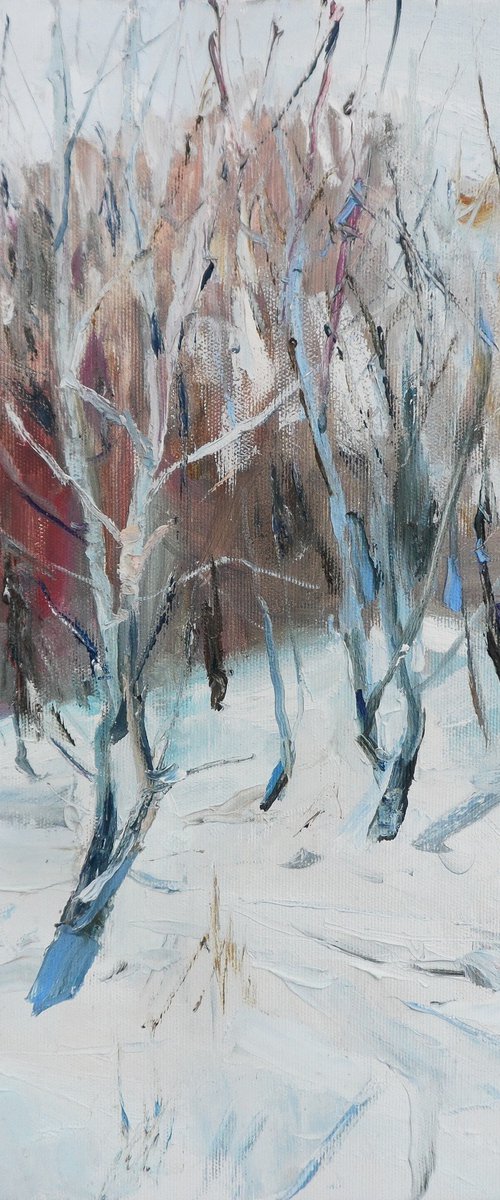 " Snow forest " by Yehor Dulin