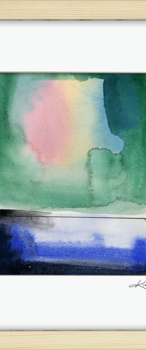 Watercolor Abstraction 128 by Kathy Morton Stanion