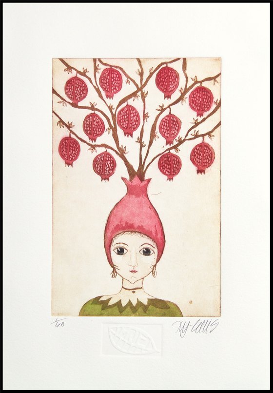 Pomegranate Girl
