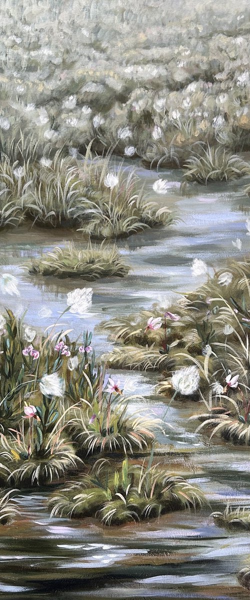 The Bog in Spring by Gabriele Prismantaite