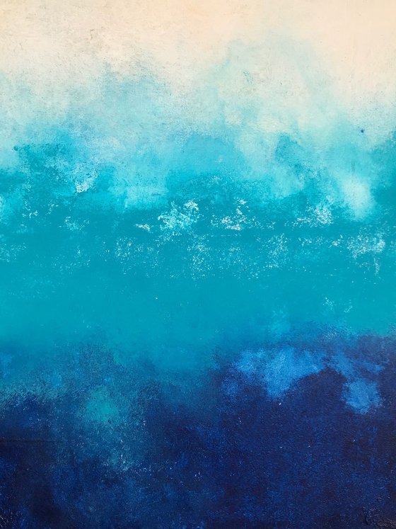 pacific blue  (100 x 70 cm) Dee Brown Artworks