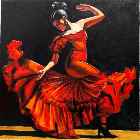Flamenco in motion
