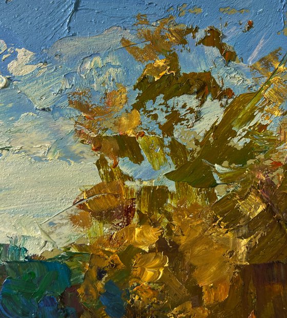 Road through the Autumn Forest