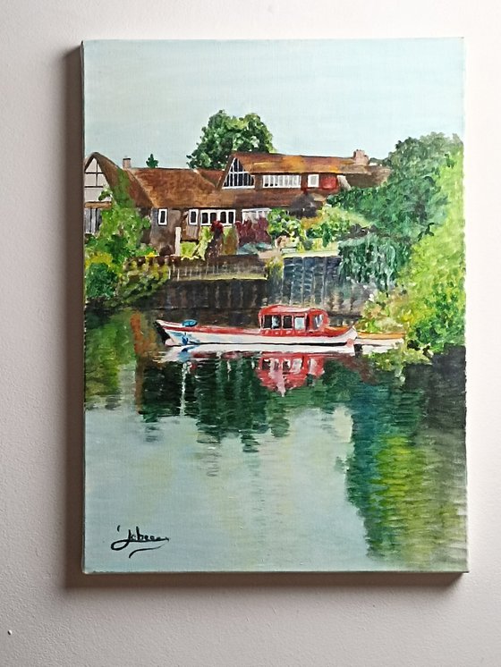 Boat on the Thames