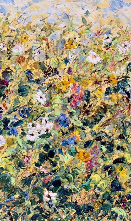 Blooming meadow by Vilma Gataveckienė