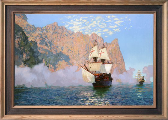 New Albion.  Golden hind