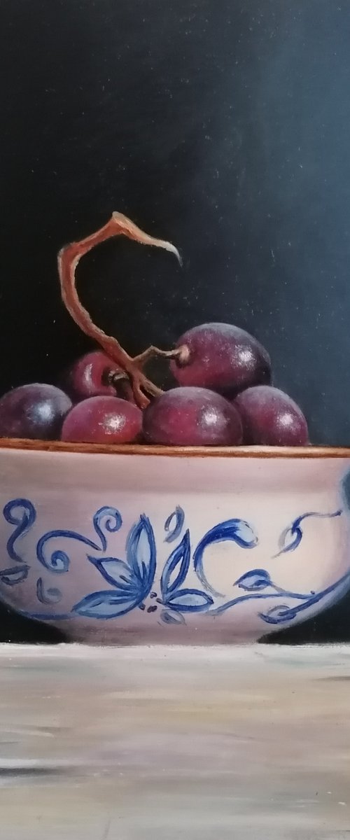 Grapes by Nelaart