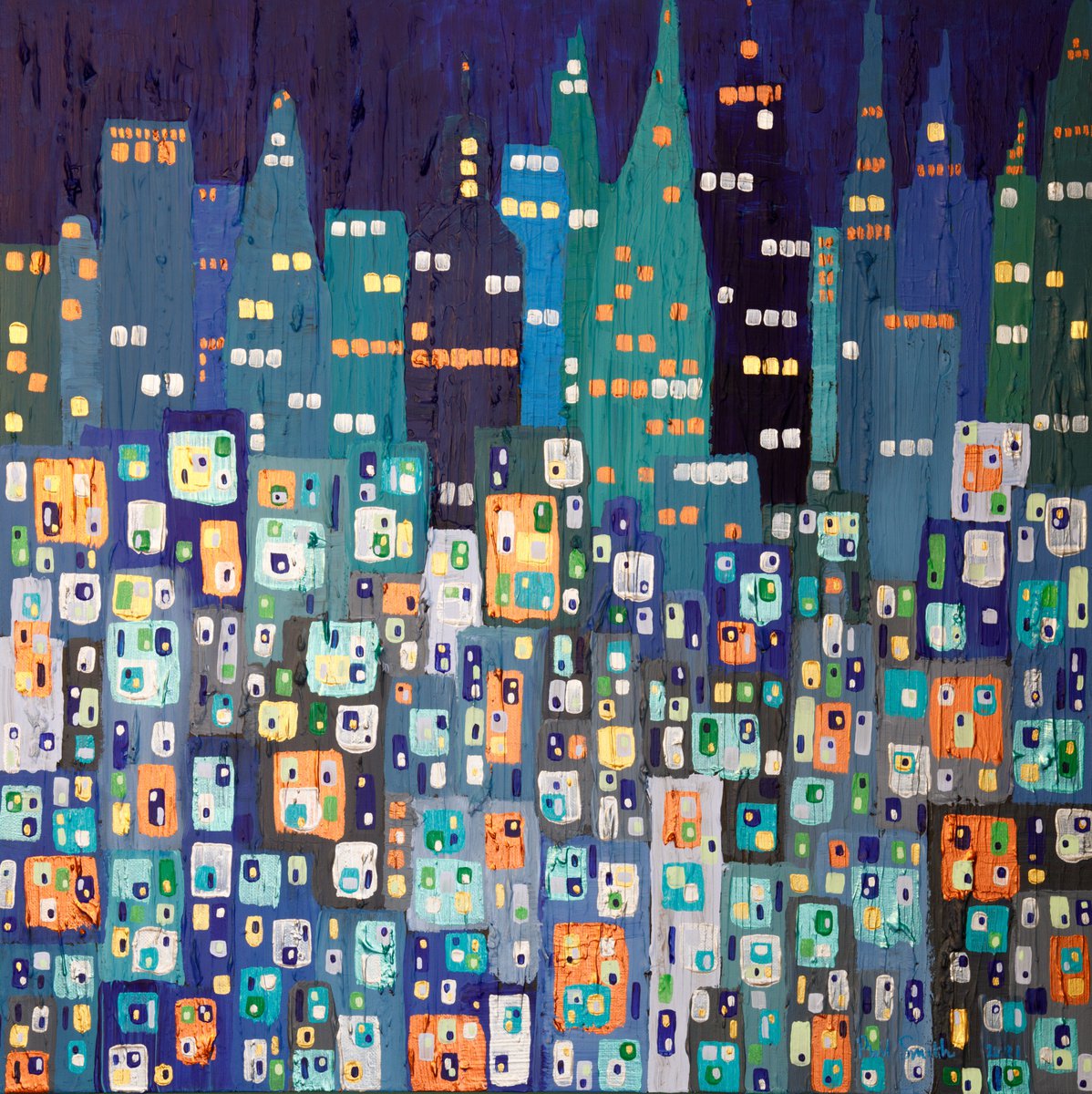 Metropolis Skyline by Phil Smith
