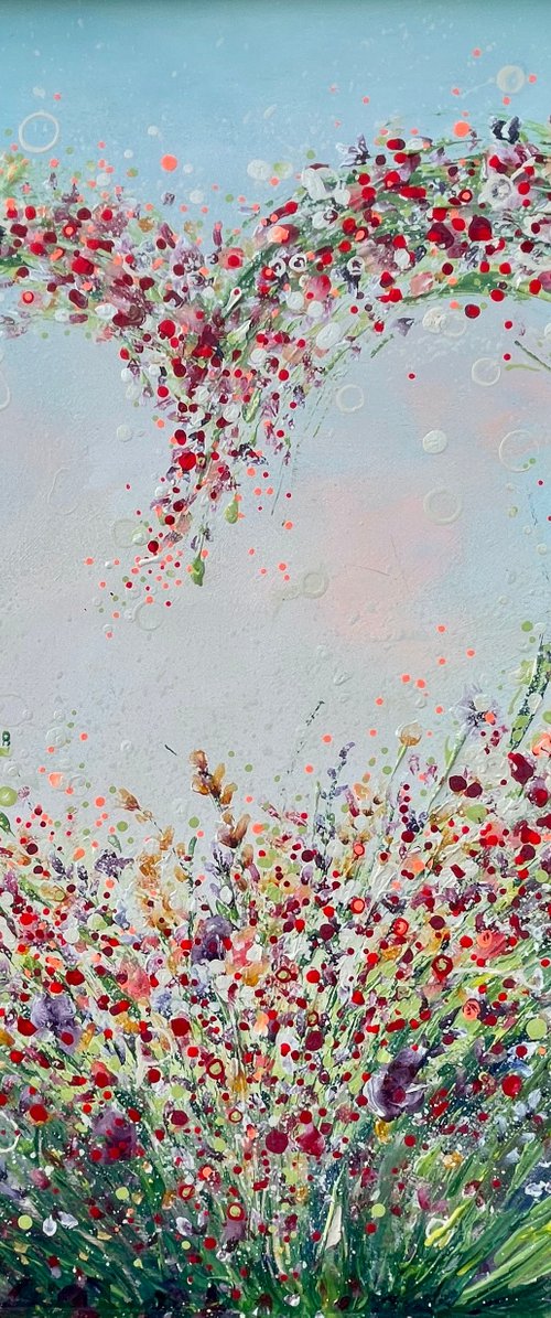 Growing hearts 6 by Emma Sian Pritchard