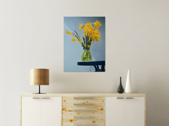 Still life with narcisses