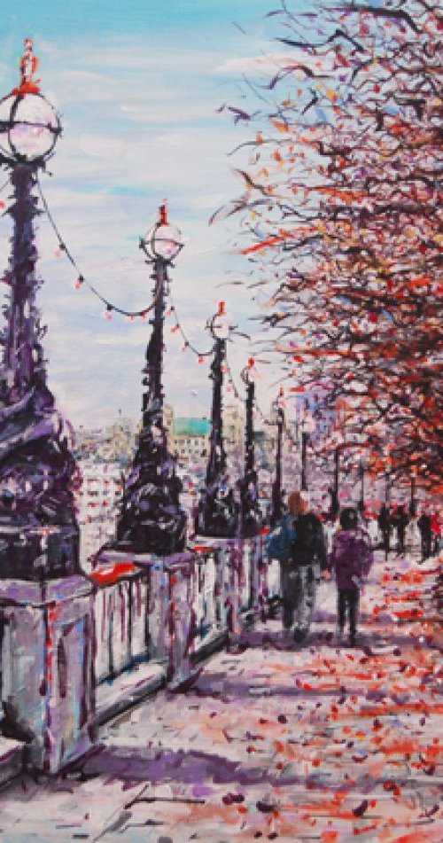 Autumn on the Embankment by Ewen Macaulay