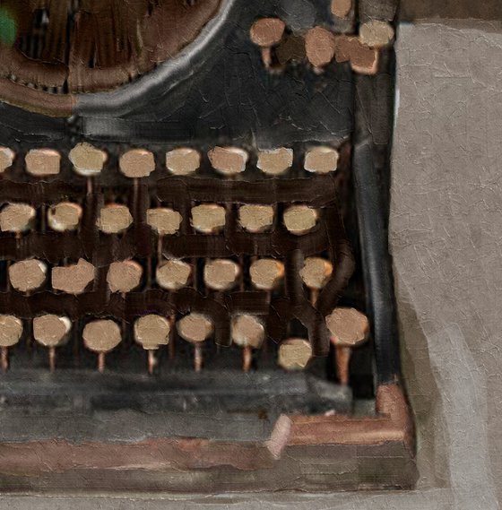 ANCIENT TYPEWRITER