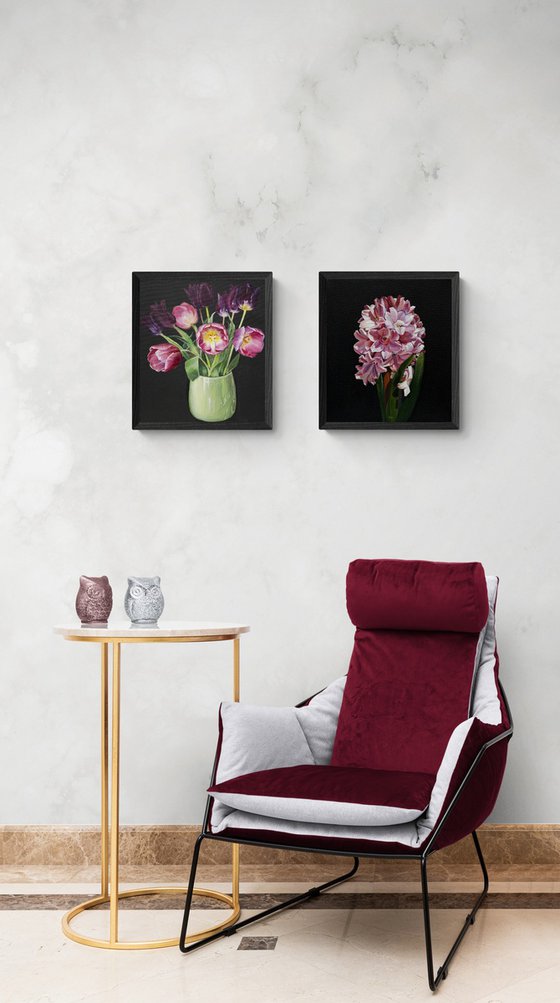 Hyacinth spring art