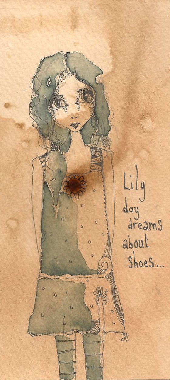 Lily Daydreams About Shoes