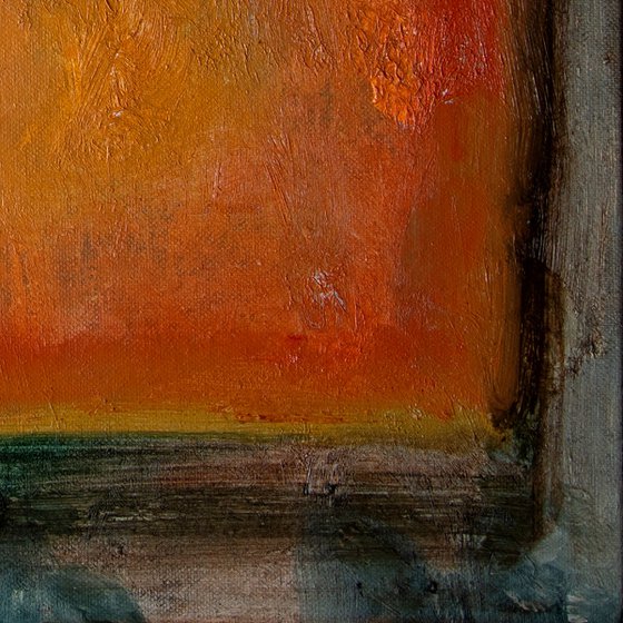 Mountain Field; Orange