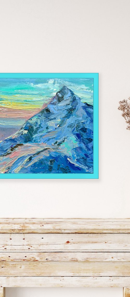 Mountain Light, 18*24cm by Olga Blazhko