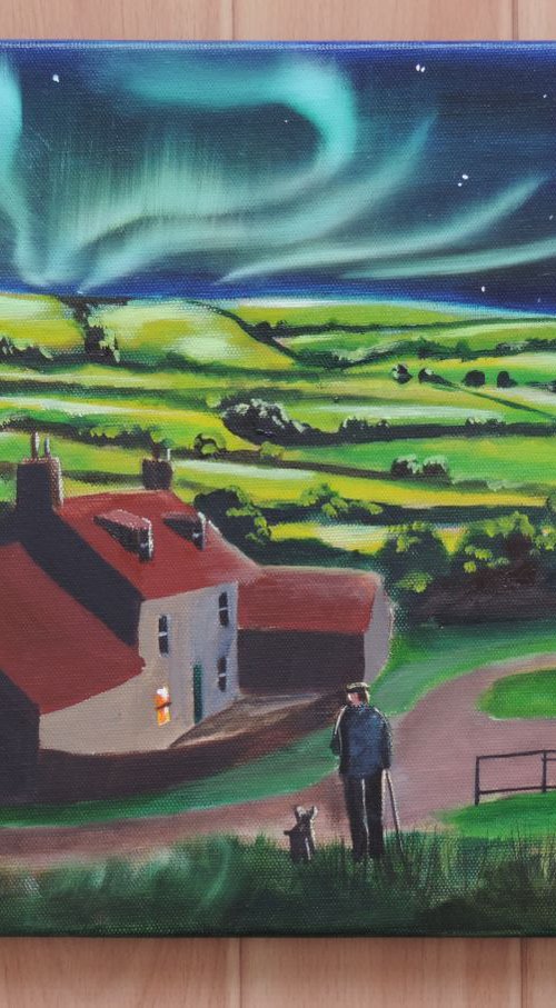 northern lights by Gordon Bruce