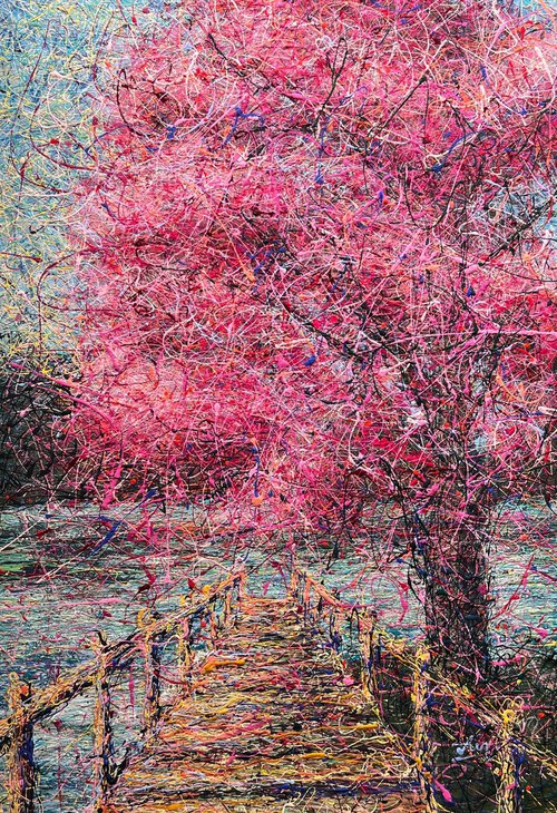 Changes are inevitable - Sakura blossom by Nadins ART