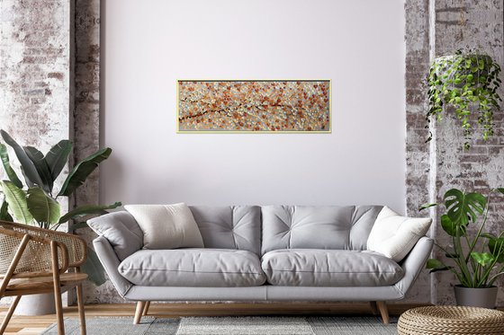 Caprice 3 - Abstract - Acrylic Painting - Canvas Art - Wall Art - Flower Painting - Framed Art