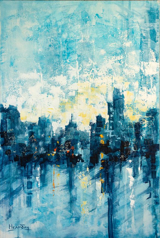 " Breath of the city " abstract cityscapes