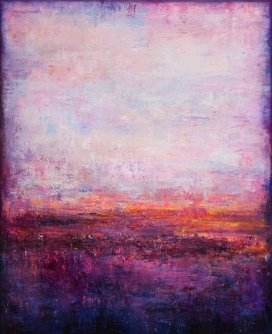 Abstract Sunset Landscape V