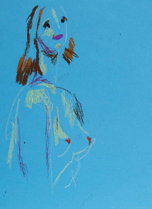 Nude woman by Mykola Samoilenko