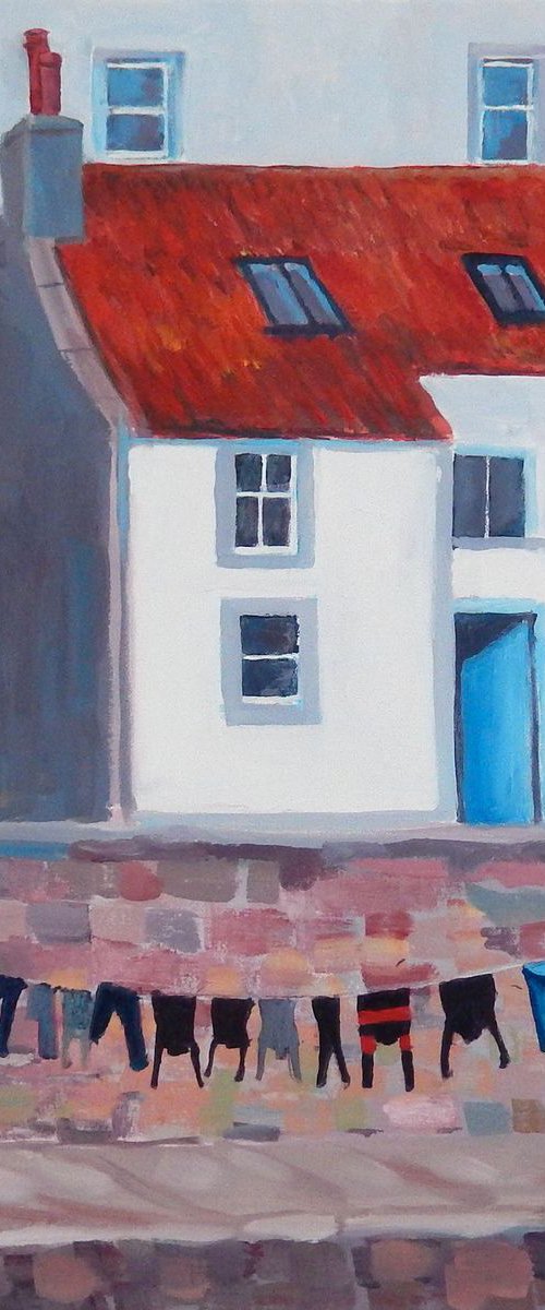 A House In Cellardyke, Fife by Stephen Howard Harrison
